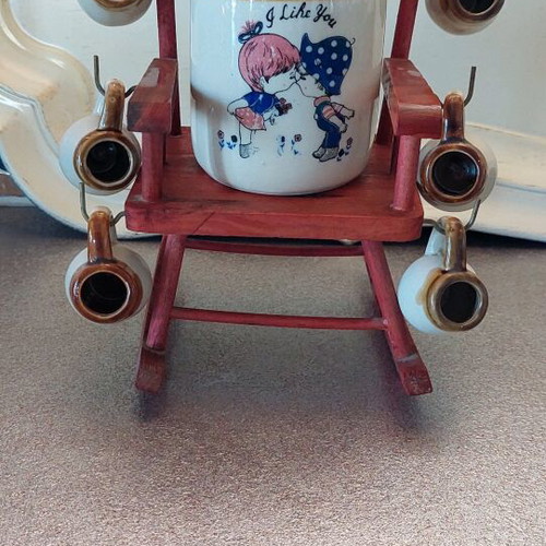 Decorative bottle with glasses like new