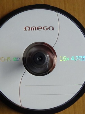 Omega DVD DVD-R 4.7GB 9 pieces new in spindle case