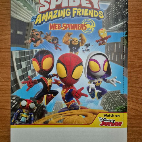 Spidey and His Amazing Friends Comic Book new Marvel Disney Junior