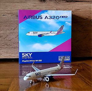 ΜΟΝΤΕΛΟ ΑΕΡΟΠΛΑΝΟΥ SKY EXPRESS A320neo 1:400