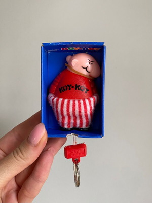 Vintage Mister ΚΟΥ-ΚΟΥ PVC keychain in box