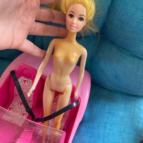 Αυτοκίνητο Barbie Mattel μεταχειρισμένο με κούκλα, 2010