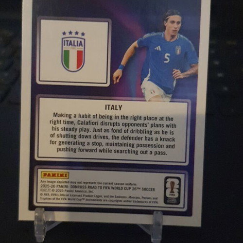 Panini Donruss Soccer 2025-26 Magicians Riccardo Calafiori card like new