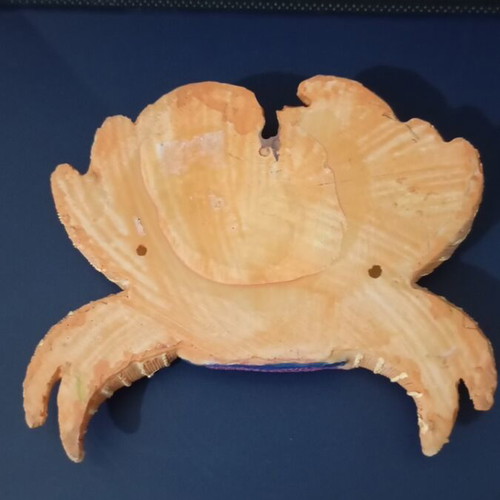 Decorative crab with various colors