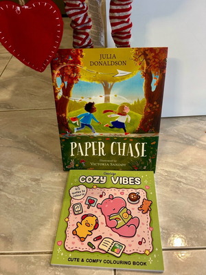 Paper Chase and Cozy Vibes children's books new, English