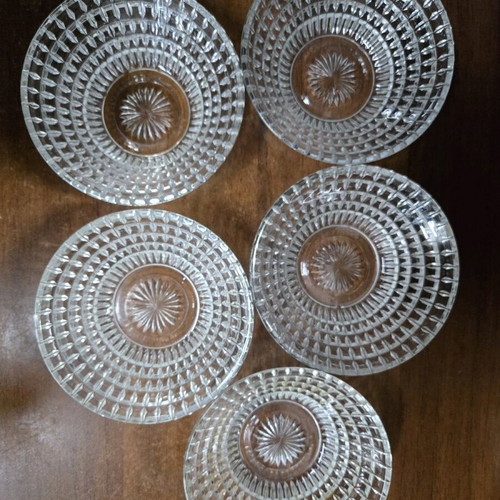 Vintage bowl set new, five pieces