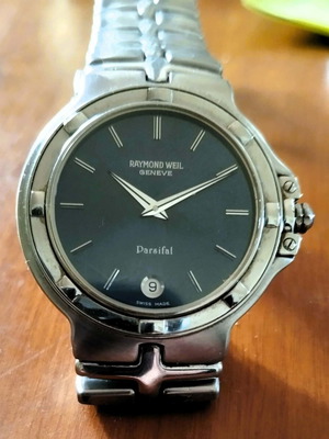 Raymond Weil Genève Parsifal 9190 watch like new, unisex, silver