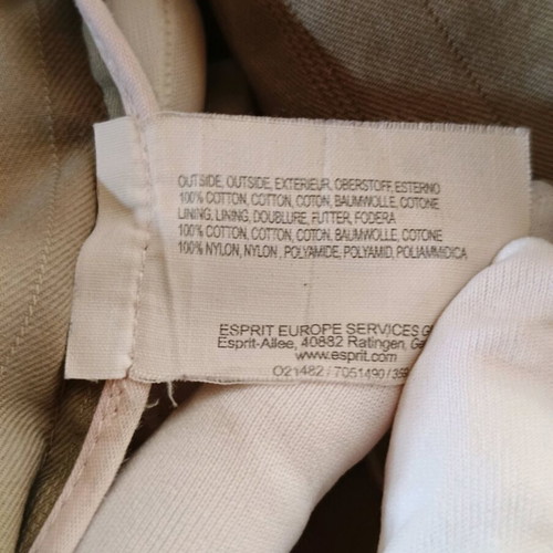 Esprit beige blazer used, tailored fit, size M