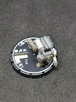 Mechwarrior Fenrir Battle Armor #029 Green like new