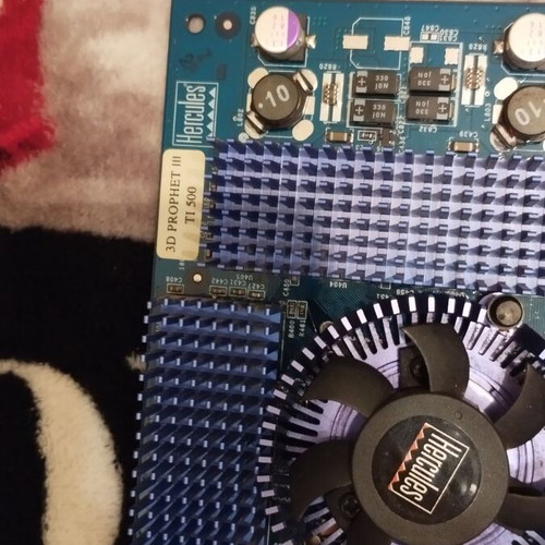 Geforce 3 TI 500 64mb Hercules 3D Prophet used AGP graphics card