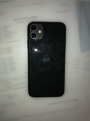 iPhone 11 64GB Black used, Dual SIM