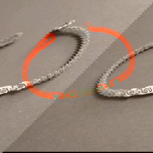 Babylonia κόκκινο βραχιόλι για μικρό καρπό μεταχειρισμένο, 16 cm