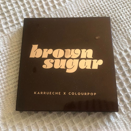 Colourpop Brown Sugar Palette with 9 Earthy Tones like new