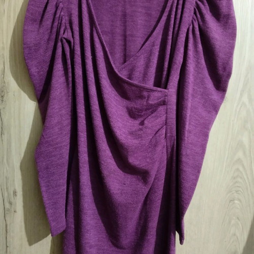 Wool dress Online used, size M, purple