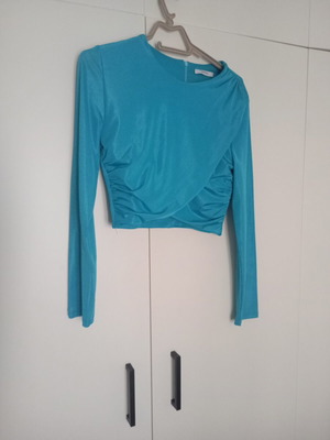 Lumina Medium Crop Top like new, blue