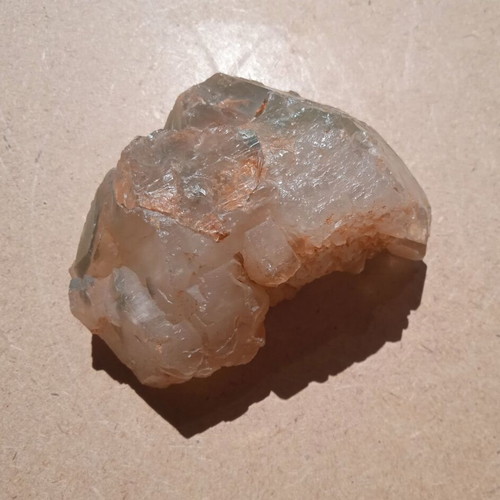 Raw Smoky Quartz with Green Tourmaline