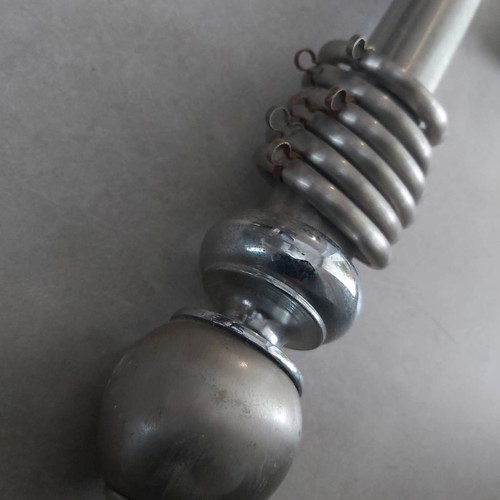 Double metal curtain rods set used with mechanism Φ35, length 2.65 m