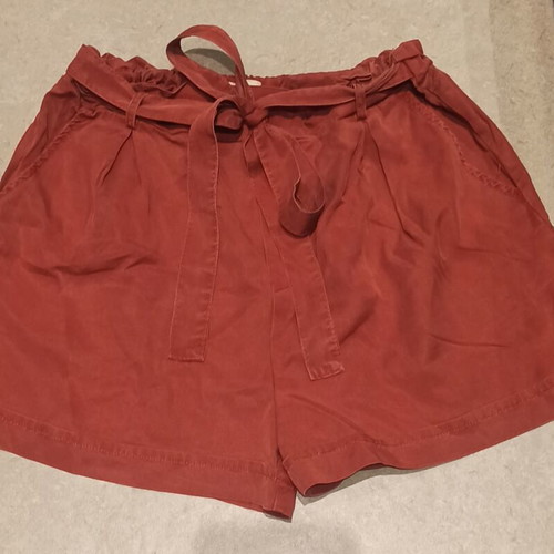 Pink Woman women's shorts like new, terracotta color, size M
