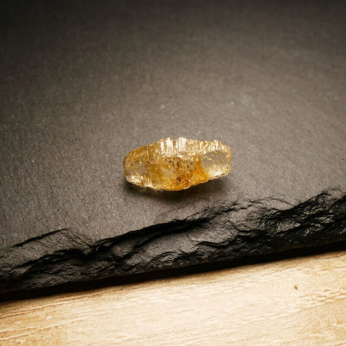 Yellow sapphire natural rough crystal 9.41 carats new