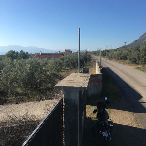 Seafront Land Plot 2048 m² Buildable, Corner, Evia