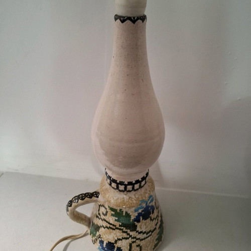 Vaniou ceramic lamp like new, height 34 cm