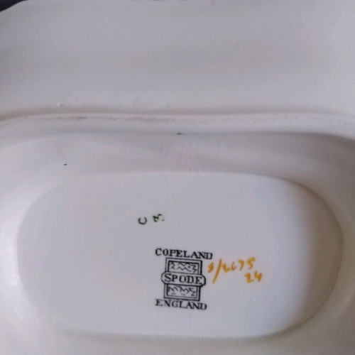 Spode Copeland antique porcelain sauce boat from England