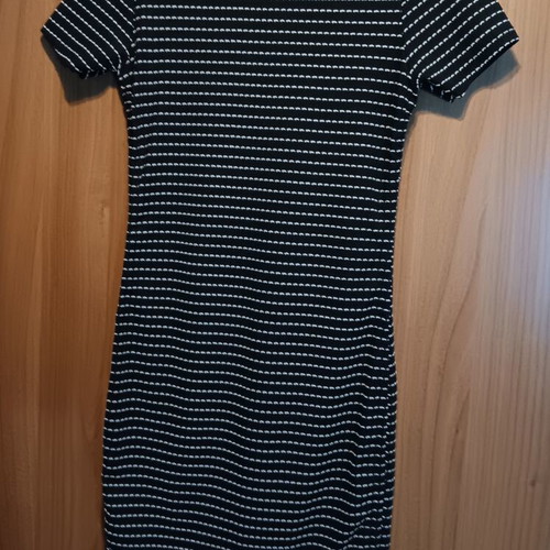Icn&Angel dress large, like new, black and white, organic cotton