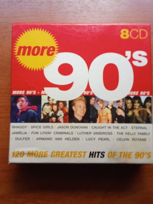 More 90's 8-CD collection used, 1990s hits