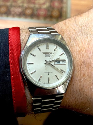 Seiko 5 Ν20 αυτόματο ρολόι vintage μεταχειρισμένο
