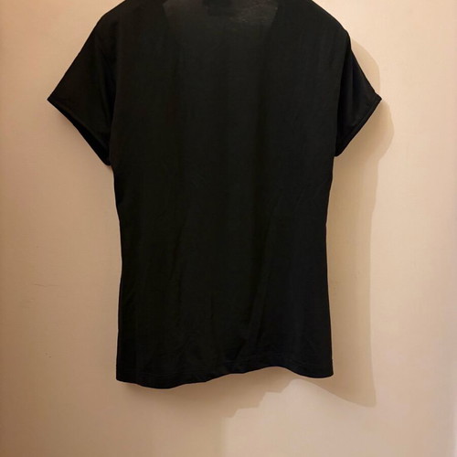 Moschino rayon cotton t-shirt used, black