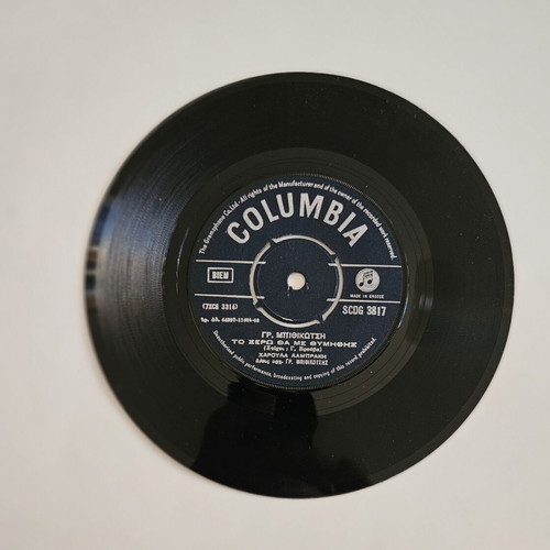Bithikotsis 45 RPM vinyl record, laiko
