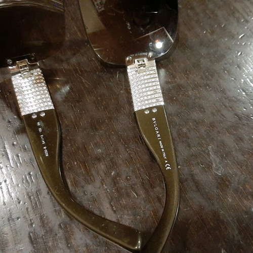 Bulgary original sunglasses frame used