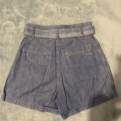 Sisley women's denim shorts like new, size M/38, blue