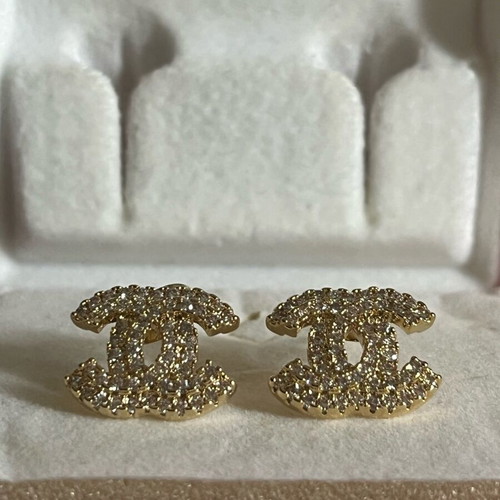 Chanel women's earrings new, gold and silver