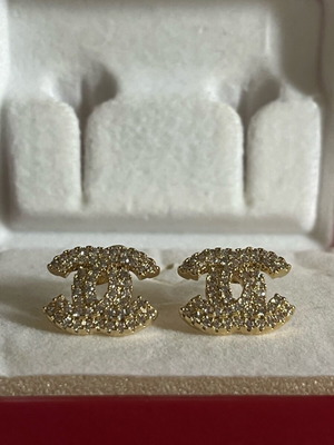 Chanel women's earrings new, gold and silver