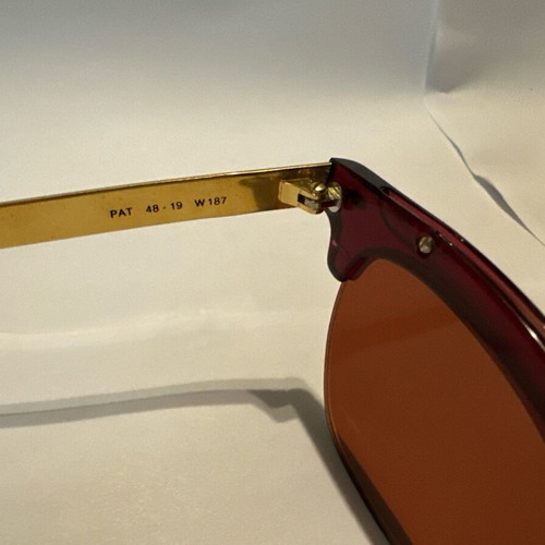 Vogue vintage women's sunglasses new, red-burgundy frame