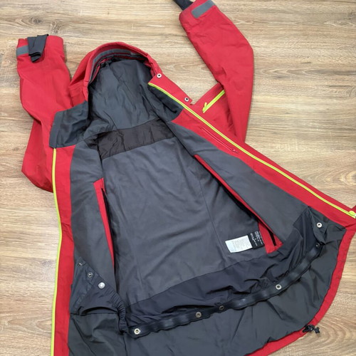 Norrona Narvik GoreTex 2L Insulated Jacket women's size S like new, red