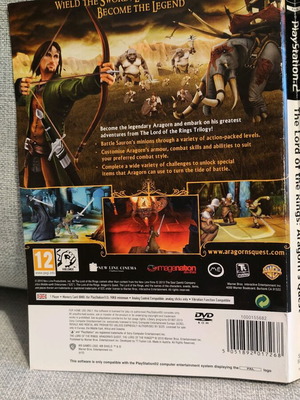 THE LORD OF THE RINGS ARAGORN'S QUEST PS2