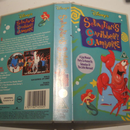 Sebastians Carribeal Jamborge VHS used with English subtitles