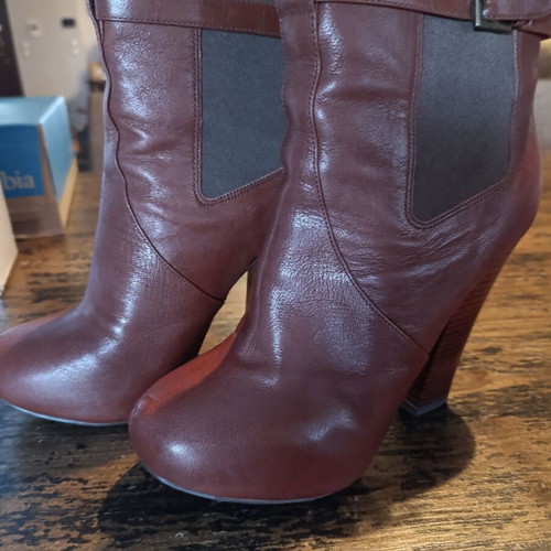 Nine West Vintage ankle boots, brown, size 40