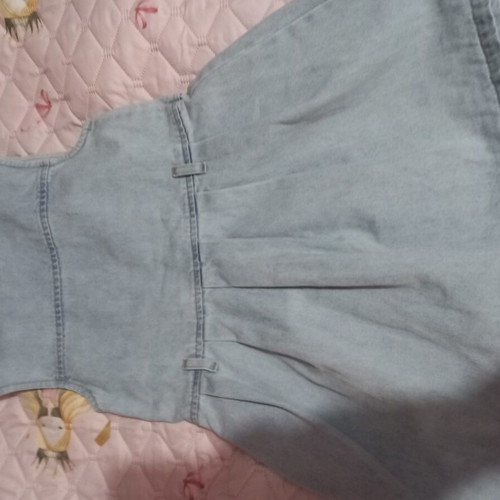 Zara denim dress size 6 years, like new, blue