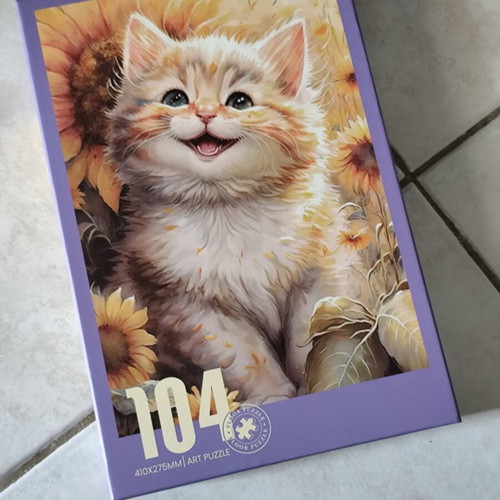 Cat Puzzle like new