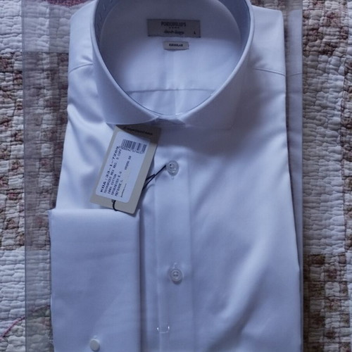 Portobello's white dress shirt new, size L