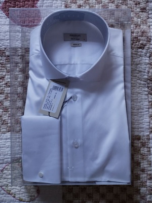 Portobello's white dress shirt new, size L