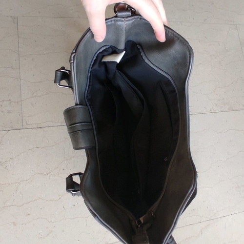Gray bag used, spacious