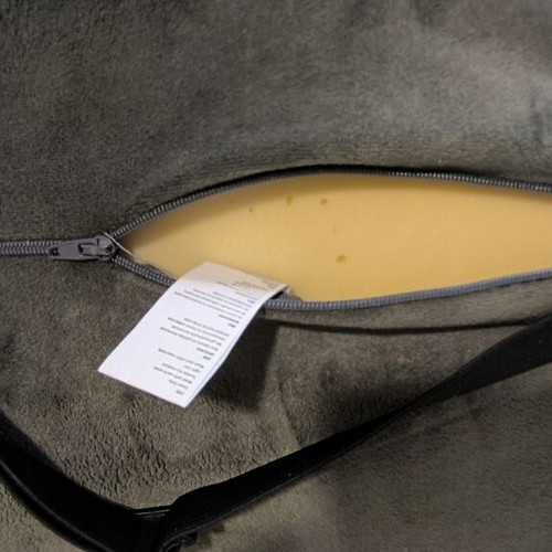 Wellpur Rygge lumbar pillow 34x36x12 like new