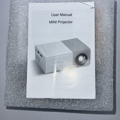 Mini portable HD projector Full HD 1080P new with HDMI and USB connection