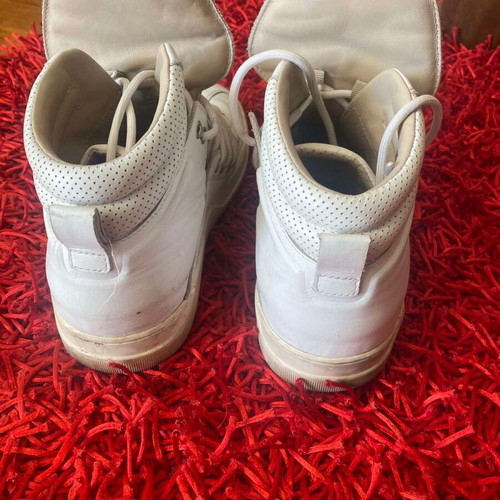 Dolce & Gabbana leather boots used, white color, size 43