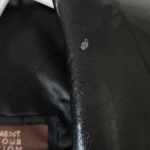 Convoy leather coat used, size M, black