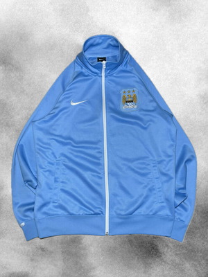 Nike Manchester City Track Jacket like new, sky blue